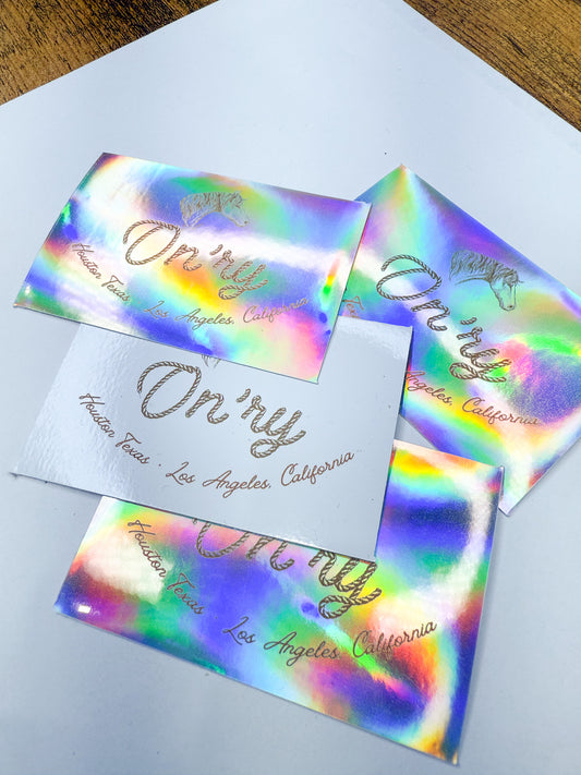 Holographic Stickers