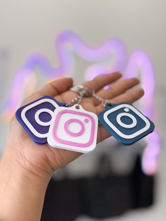 Instagram NFC Tag Keychain
