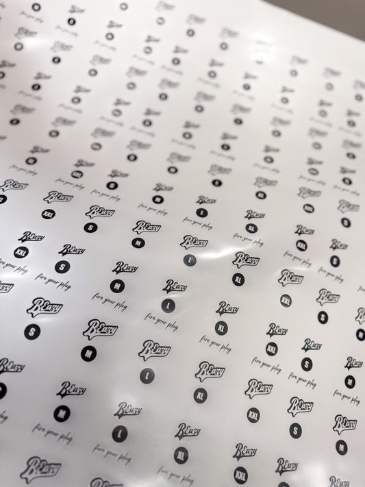 Size Labels