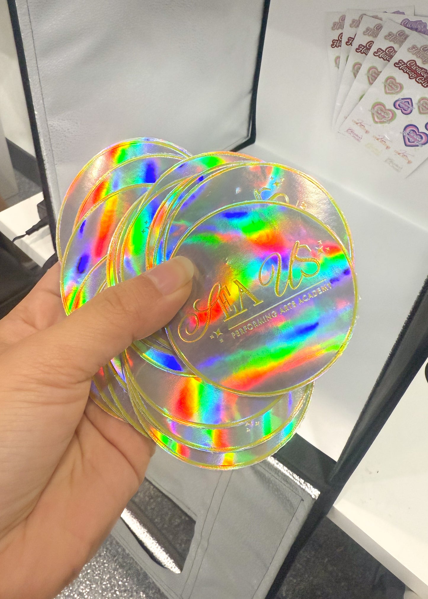 Holographic Stickers